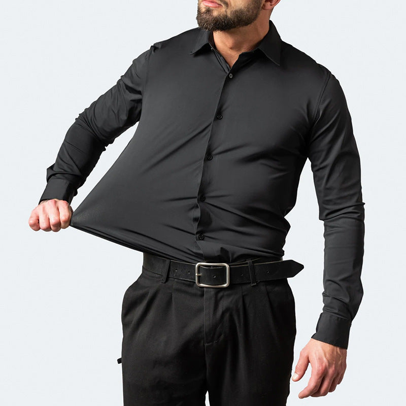 Men's shirt (iron-free and wrinkle-free)