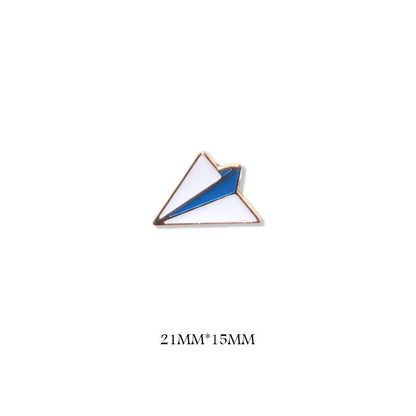 Plane Travel Enamel Pin for Backpacks  by CAVE