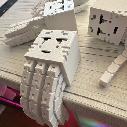 Pixel Worlds- Tabletop Ornament