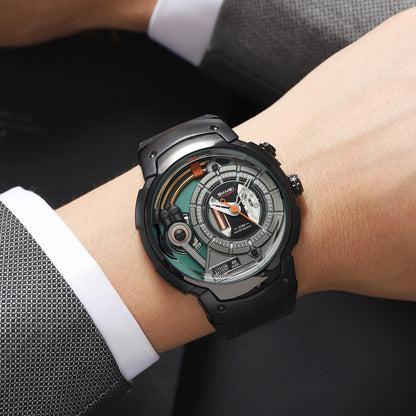 SKMEI-Fashion Business Men's Waterproof Quartz Watch-2535