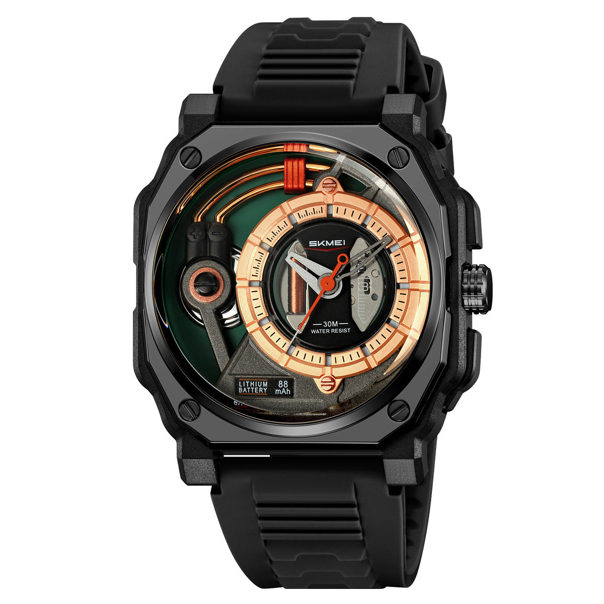 SKMEI-Fashion Business Men's Waterproof Quartz Watch-2533