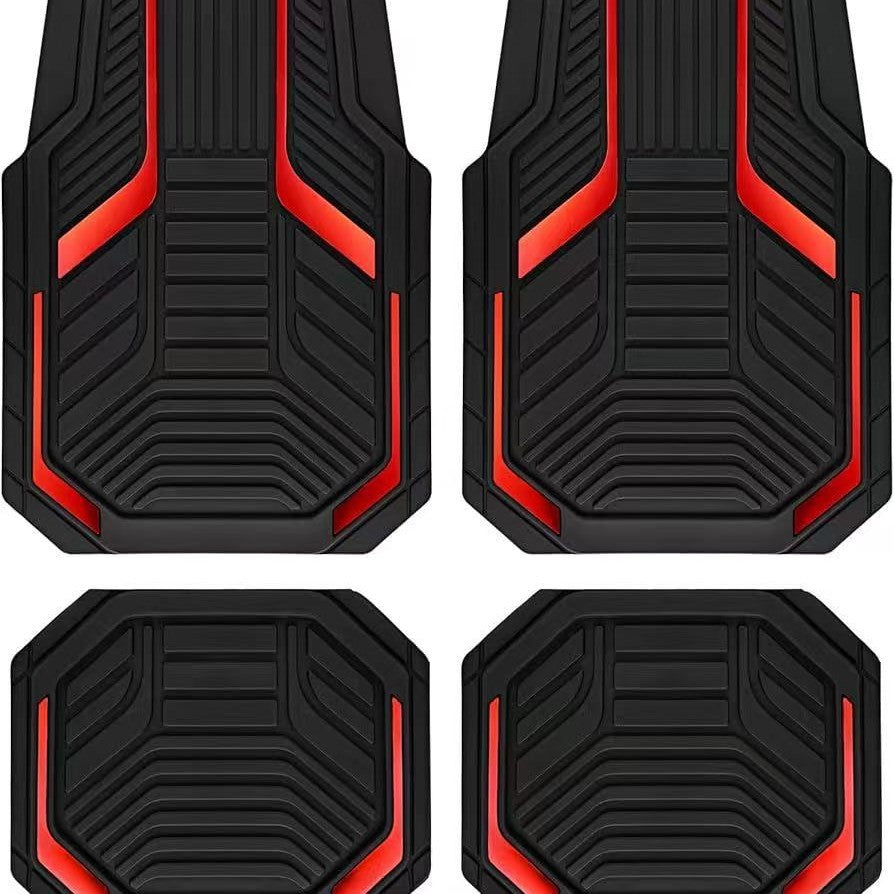Car Floor Mats - 4-Piece Set (Easy to Maintain)