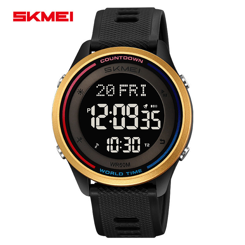 SKMEI - Waterproof Digital Sports Watch for Men - Outdoor Adventure Style-2348