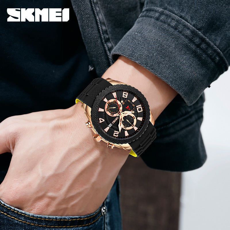 SKMEI-Fashion Business Men's Waterproof Quartz Watch-9269