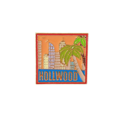 CityMap Travel Enamel Pin for Backpacks  by CAVE