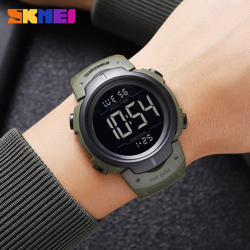 SKMEI - Waterproof Digital Sports Watch for Men - Outdoor Adventure Style-2304