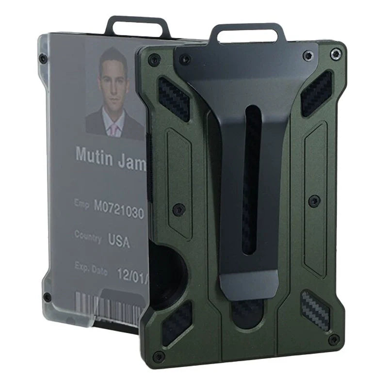 RFID Blocking Slim Lightweight Multi-Functional Card Holder