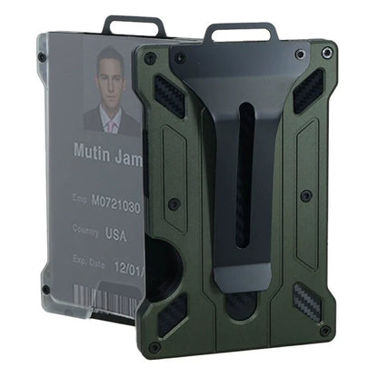 RFID Blocking Slim Lightweight Multi-Functional Card Holder