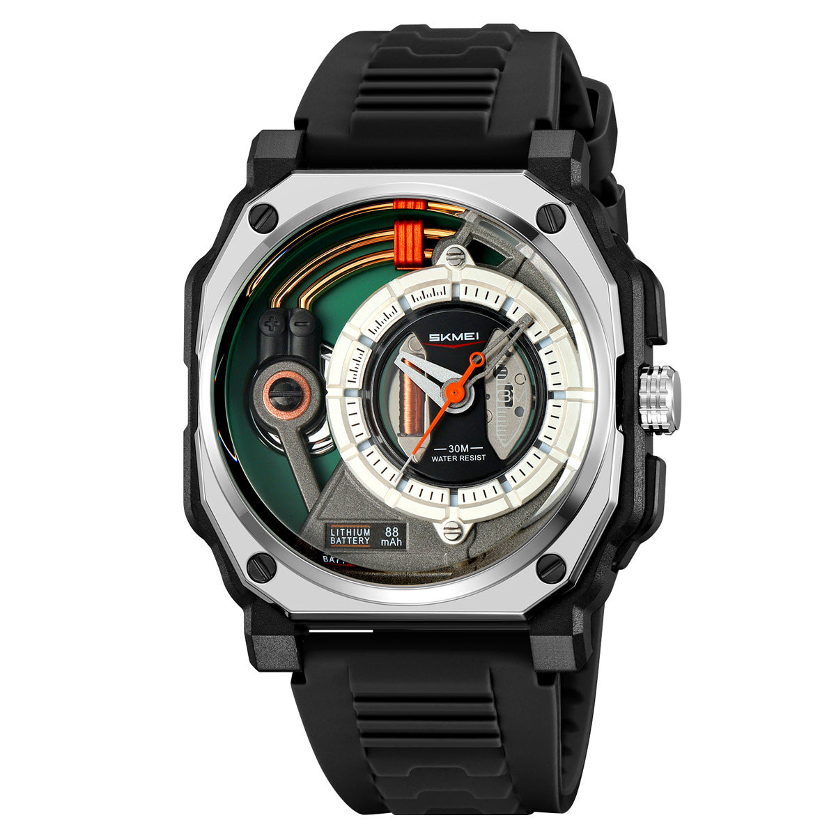 SKMEI-Fashion Business Men's Waterproof Quartz Watch-2533