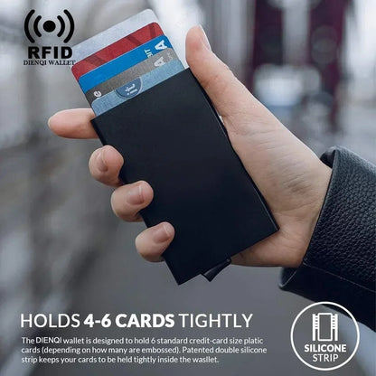RFID Blocking Slim Lightweight Multi-Functional Card Holder