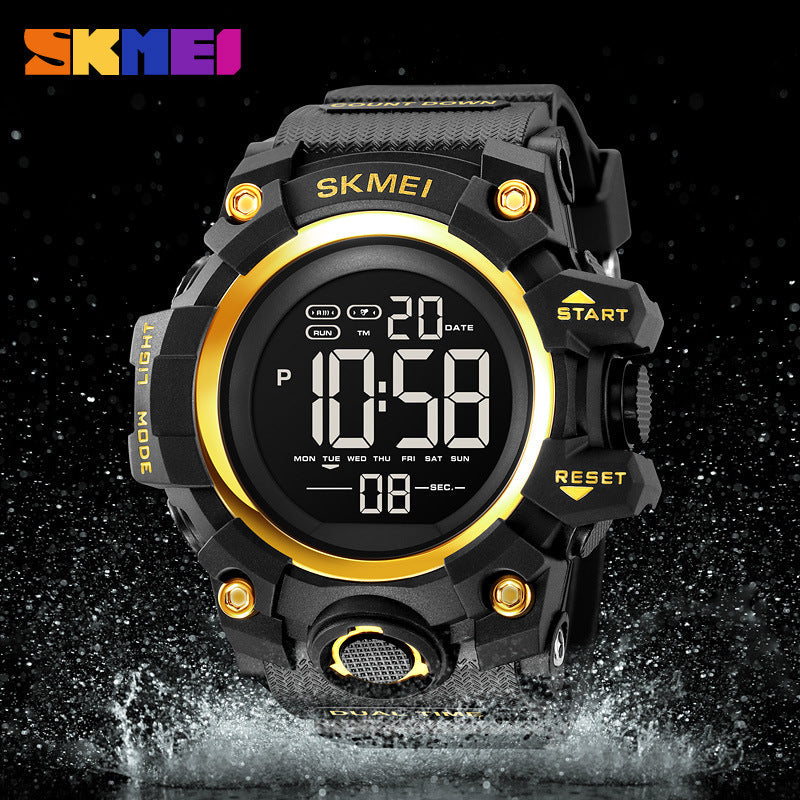 SKMEI - Waterproof Digital Sports Watch for Men - Outdoor Adventure Style-2140