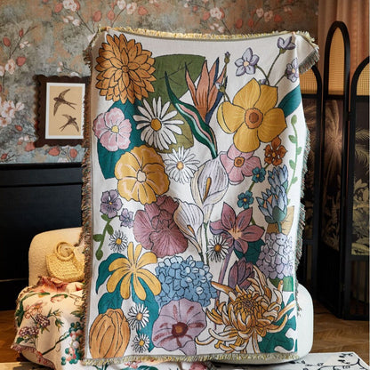 Home Decor Blanket-Floral Cluster