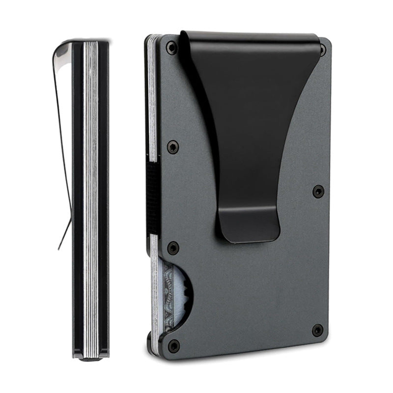 Metal Card Case - Carbon Fiber Wallet Wallet - RFID Anti-Theft