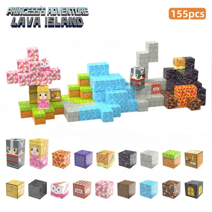 PIXEL CUBE Magnetice-[Princess Knight]155PCS