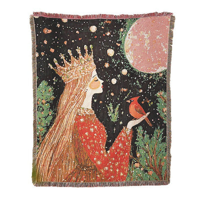 Home Decor Tapestry- Queen in Red