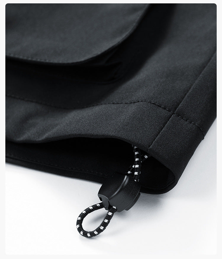 Velcro Versatile Jacket - Black