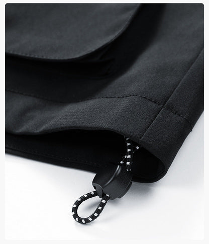 Velcro Versatile Jacket - Black