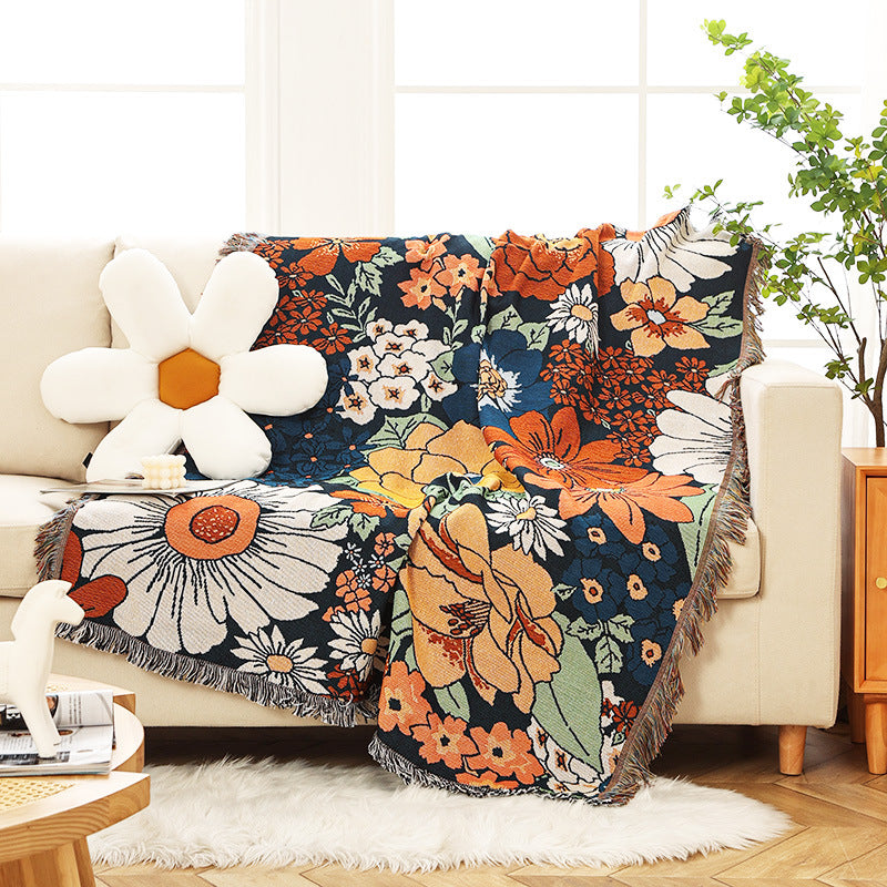 Home Decor Blanket-Blossom