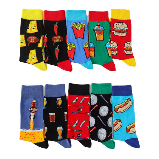 Trendy Men - Burger Fries Socks