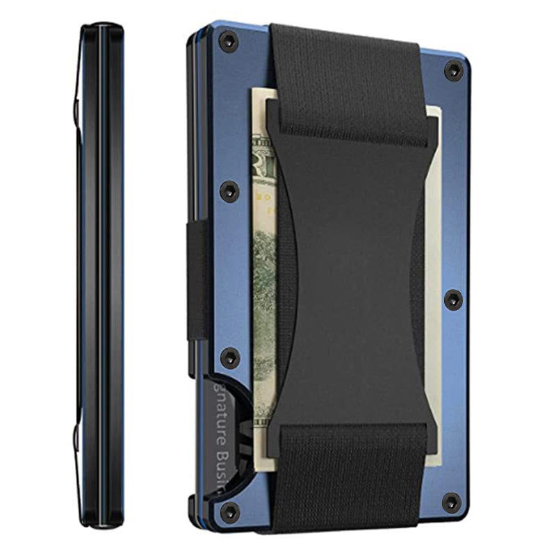 Metal Card Case - Carbon Fiber Wallet Wallet - RFID Anti-Theft