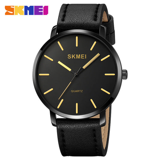 SKMEI-Fashion Business Men's Waterproof Quartz Watch-1984