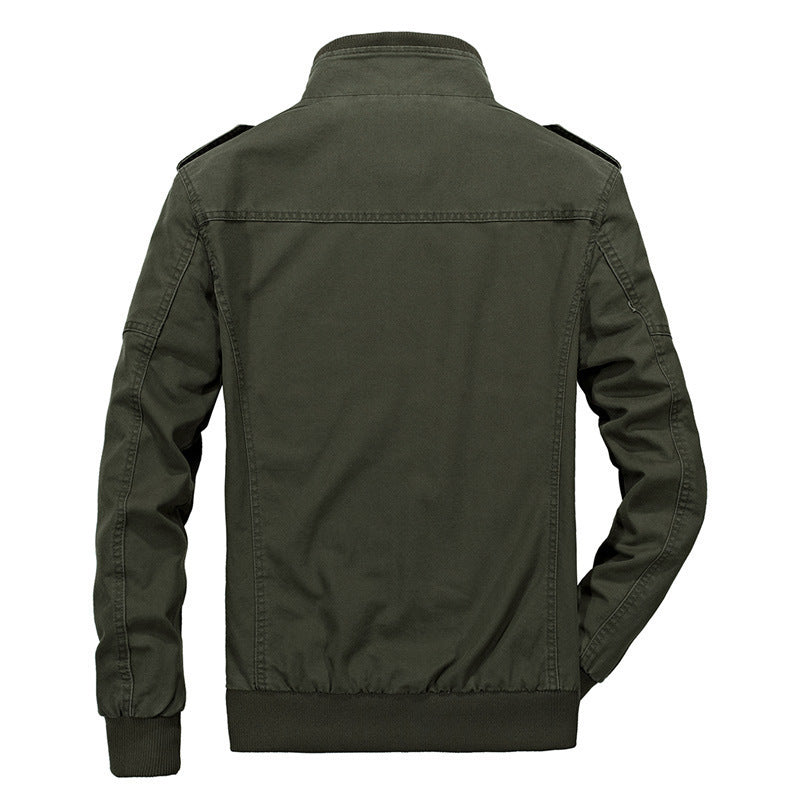 Stand-Up Jacket - Army Green