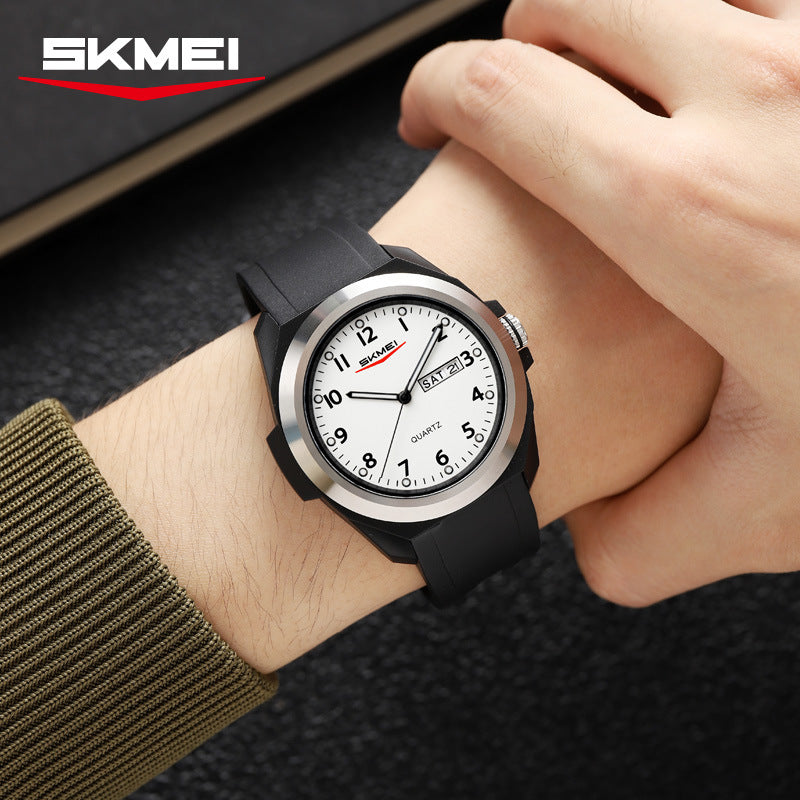 SKMEI-Fashion Business Men's Waterproof Quartz Watch-2472