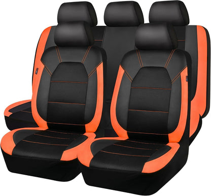 Car Seat Cushion - Bracket Sandwich Splicing Design (5-Seat 9-Piece Set)