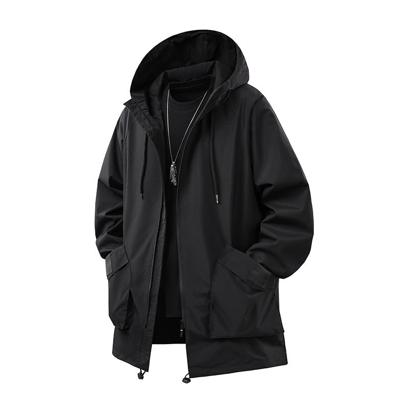 Waterproof Hiking Parka -Black