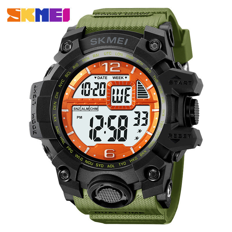 SKMEI - Waterproof Digital Sports Watch for Men - Outdoor Adventure Style-2245