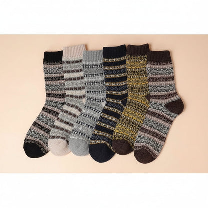 5 Pairs Pack- cotton socks package (mixed color pre-pack)