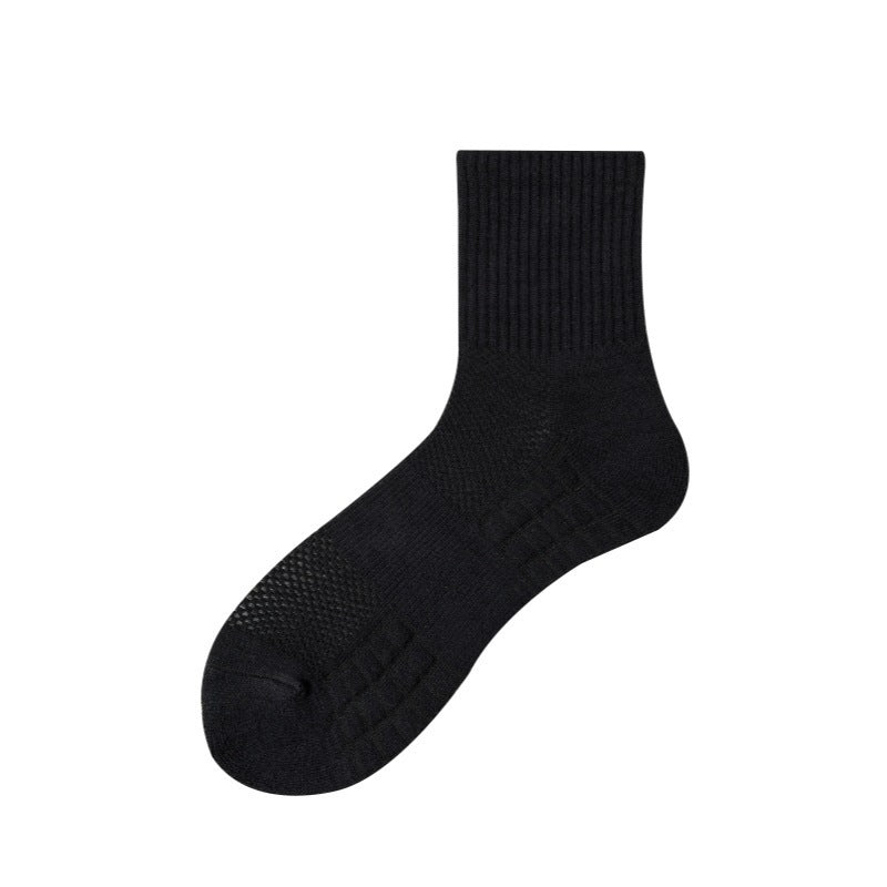 5 Pairs Pack-High top basketball socks