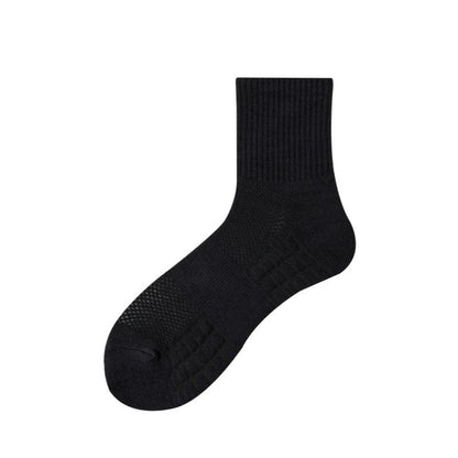 5 Pairs Pack-High top basketball socks