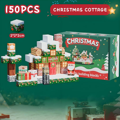PIXEL CUBE Magnetic- [Christmas Cottage] 150pcs