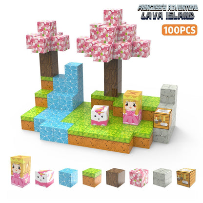 PIXEL CUBE Magnetice-[Princess Knight]-100PCS
