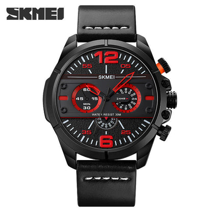 SKMEI-Fashion Business Men's Waterproof Quartz Watch-1846