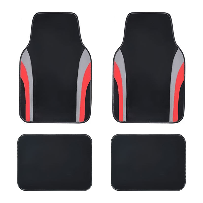 Car Floor Mats - 4-Piece Set (Plush Velvet)