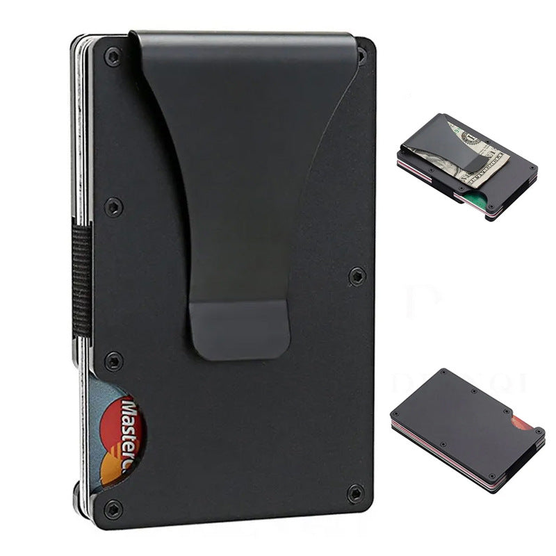 Metal Card Case - Carbon Fiber Wallet Wallet - RFID Anti-Theft