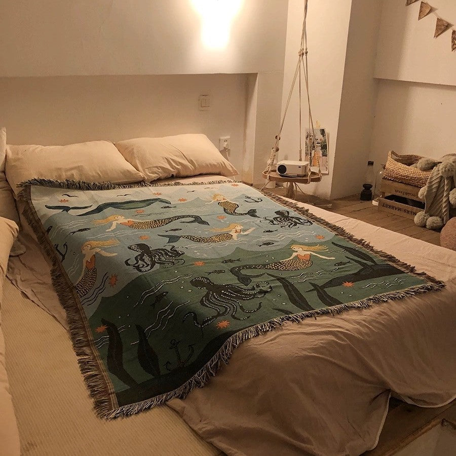 Home Decor Blanket-Mermaid