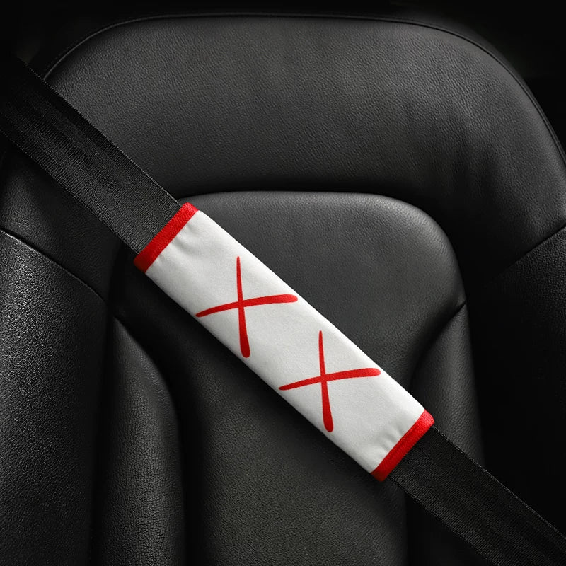 Car Headrest - Going Out Racing Headrest & Shoulder Cover& Throw Pillow