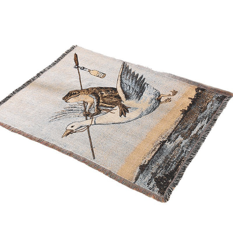 Home Decor Tapestry-Cross Cloud Jump