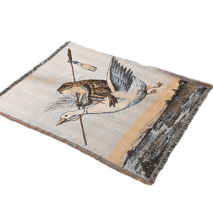 Home Decor Tapestry-Cross Cloud Jump