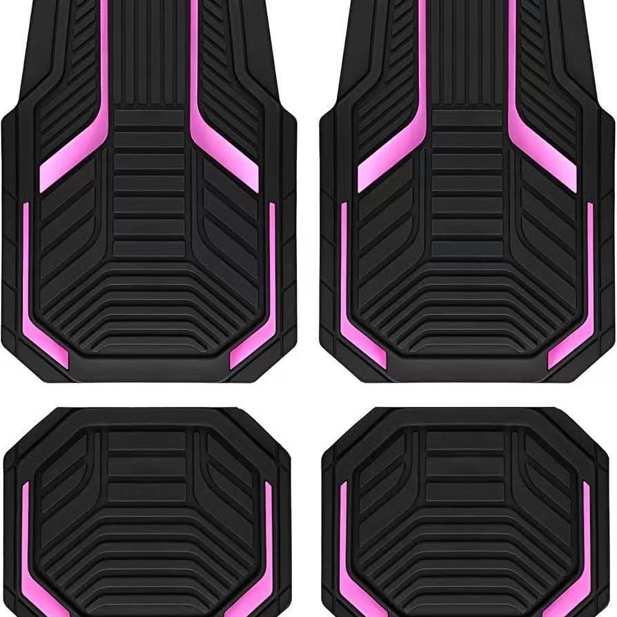 Car Floor Mats - 4-Piece Set (Easy to Maintain)