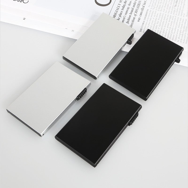 RFID Shielding Aluminum Card Case (Auto Enject)