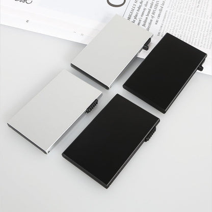 RFID Shielding Aluminum Card Case (Auto Enject)