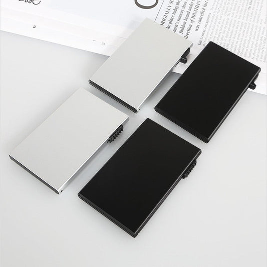 RFID Shielding Aluminum Card Case (Auto Enject)