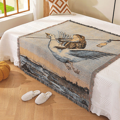 Home Decor Tapestry-Cross Cloud Jump