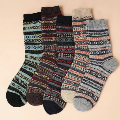 5 Pairs Pack- cotton socks package (mixed color pre-pack)