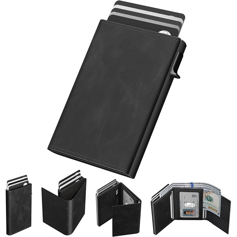 RFID Blocking Slim Lightweight Multi-Functional Card Holder