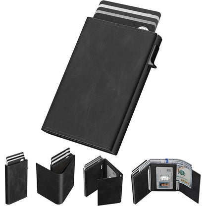 RFID Blocking Slim Lightweight Multi-Functional Card Holder
